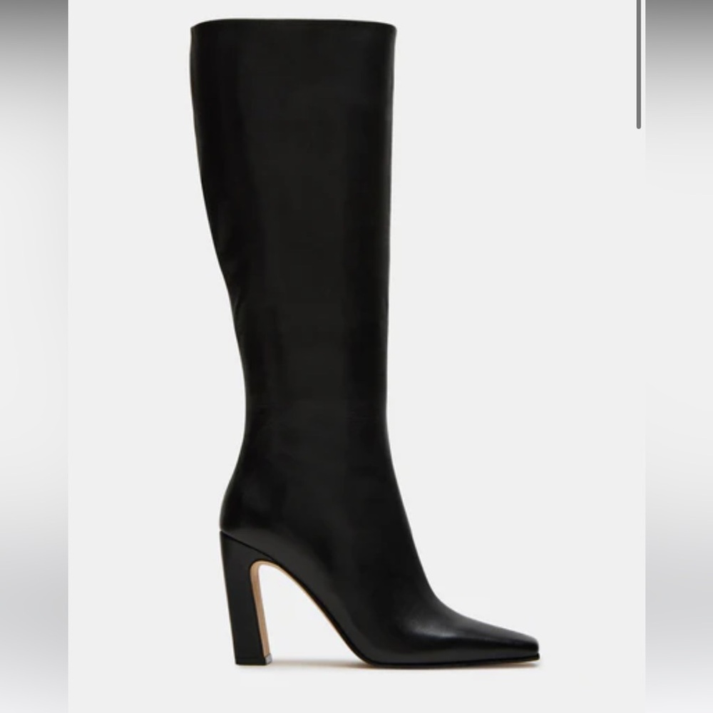 STEVE MADDEN BLACK 4 inch Boots - NO LONGER SOLD IN STORE
